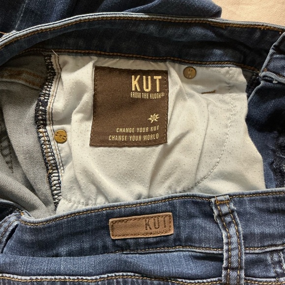 Kut from the Kloth High Rise Skinny Jeans Size 10 - Picture 4 of 16